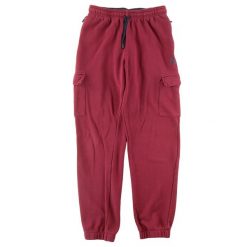 Reebok spodnie dresowe cargo męskie. Czerwone spodnie sportowe męskie Reebok, l, bez wzorów, z dresówki, do biegania. Za 85.16 zł.
