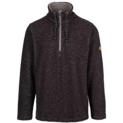 Bluza Męska Falmouthfloss. Czarne bluzy męskie Trespass, m, bez wzorów, z bawełny, z kapturem. Za 425.99 zł.