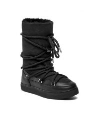 Inuikii Śniegowce Classic High 75107-096 Czarny. Czarne kozaki damskie Inuikii, ze skóry. Za 2,439.00 zł.