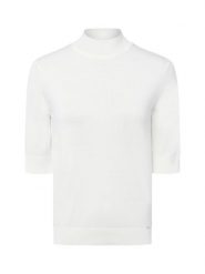More & More koszulka z dzianiny Kobiety Sztuczne włókno biały, 46. Białe t-shirty damskie More & More, bez wzorów, z dzianiny, eleganckie, bez kołnierzyka. Za 179.95 zł.
