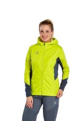 Kurtka do biegania Erima Racing różowa. Żółte kurtki sportowe damskie Erima, bez wzorów, z materiału, do biegania. Za 256.95 zł.