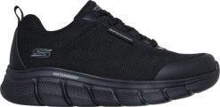 Buty męskie Skechers Bobs B Flex Rainy czarne 118111 BBK 44. Czarne buty sportowe męskie Skechers, bez zapięcia. Za 543.12 zł.