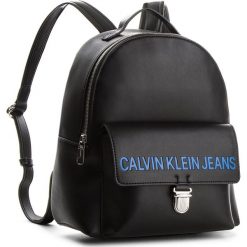 Plecak CALVIN KLEIN JEANS - Sculpted Cp Backpack K40K400386 001. Czarne plecaki damskie Calvin Klein Jeans, z jeansu, eleganckie. Za 699.00 zł.