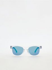 Okulary przeciwsłoneczne - niebieski. Niebieskie okulary przeciwsłoneczne dla dzieci Reserved. W wyprzedaży za 17.99 zł.