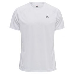 Koszulka męska sportowa do biegania Running T-shirt. Białe buty sportowe męskie Newline, l, bez wzorów, sportowe, bez kołnierzyka. Za 140.00 zł.