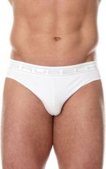 Brubeck Slipy męskie Comfort Cotton białe r. S (BE00290A). Białe bokserki męskie Brubeck, m, bez wzorów. Za 57.98 zł.