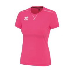 Kostium kąpielowy damski Errea Marion. Czerwone t-shirty damskie ERREA, bez wzorów, z materiału, sportowe, bez kołnierzyka. Za 160.00 zł.