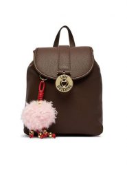 LOVE MOSCHINO Plecak JC4237PP0PKI0313 Brązowy. Brązowe plecaki damskie Love Moschino, bez wzorów, ze skóry. Za 1,099.00 zł.