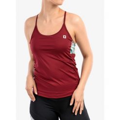 Top wspinaczkowy damski Ocun Arista. Czerwone koszulki sportowe damskie Ocun, m, bez wzorów, sportowe, bez kołnierzyka. Za 119.99 zł.
