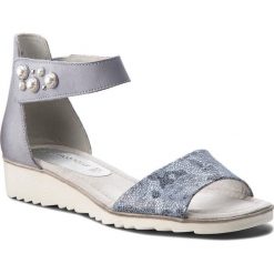 Sandały MARCO TOZZI - 2-28604-20 Bleu Flower Co 851. Klapki damskie marki Marco Tozzi. W wyprzedaży za 139.00 zł.