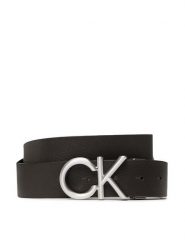 Calvin Klein Pasek Męski Adj/Rev Ck Metal Bombe Pb 35Mm K50K510630 Czarny. Czarne paski damskie Calvin Klein, bez wzorów, ze skóry. Za 179.99 zł.