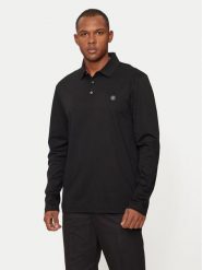 Boss Polo 50523917 Czarny Regular Fit. Czarne koszulki polo męskie Boss, l, bez wzorów, z bawełny, bez ramiączek. Za 566.99 zł.