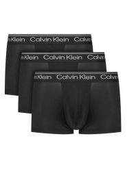 Calvin Klein Underwear Komplet 3 par bokserek LV00NB4409 Czarny. Czarne bokserki męskie Calvin Klein Underwear, l, bez wzorów, z syntetyku. Za 199.99 zł.