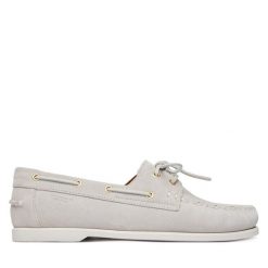 Półbuty Vagabond Shoemakers. Szare półbuty damskie Vagabond Shoemakers, bez wzorów, bez obcasa, na płaskiej podeszwie, bez zapięcia. Za 679.99 zł.
