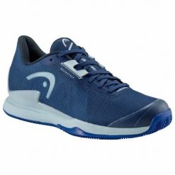 Buty do tenisa damskie HEAD Sprint Pro 3.5 Clay. Niebieskie obuwie sportowe damskie Head, bez wzorów, z materiału, do biegania. Za 674.35 zł.