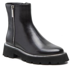Botki Rage Age. Czarne botki damskie Rage Age, bez obcasa, na płaskiej podeszwie, bez zapięcia. Za 509.99 zł.