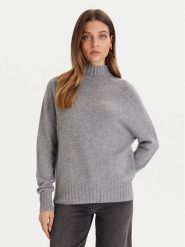 ViCOLO Sweter 77050F Szary Regular Fit. Szare swetry damskie ViCOLO, m, bez wzorów, z kaszmiru, bez kołnierzyka, bez ramiączek, bez kaptura. Za 939.99 zł.