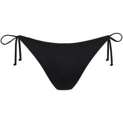 Figi do kostiumów kąpielowych dla kobiet Barts Solid Tanga. Czarne bikini damskie Barts, bez wzorów. Za 162.50 zł.