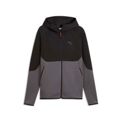 Bluza Puma Pumatech Slim Elevated Full-Zip Hoodie Dk Dorośli. Szare bluzy męskie Puma, s, bez wzorów, z bawełny, z kapturem. Za 408.99 zł.