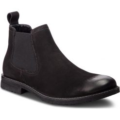 Sztyblety LASOCKI FOR MEN - MI08-C307-250-02 Czarny 1. Czarne botki męskie marki Lasocki For Men, z materiału. W wyprzedaży za 139.99 zł.