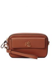Lauren Ralph Lauren Torebka 432934353003 Brązowy. Brązowe listonoszki damskie Lauren Ralph Lauren, bez wzorów, ze skóry, bez dodatków. Za 759.99 zł.