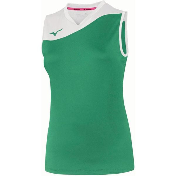 Koszulka damska Mizuno Authentic Myou. Białe koszulki sportowe damskie Mizuno, xs, bez wzorów, z poliesteru, bez kołnierzyka, bez ramiączek, na fitness i siłownię. Za 134.00 zł.