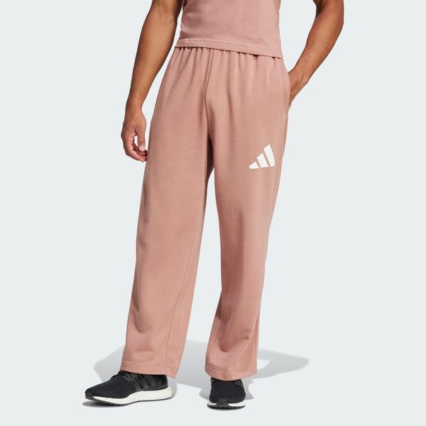 Spodnie Essentials Wide Leg 3 Bar Logo. Białe buty sportowe męskie Adidas, xs, bez wzorów, z materiału, na fitness i siłownię. Za 229.00 zł.