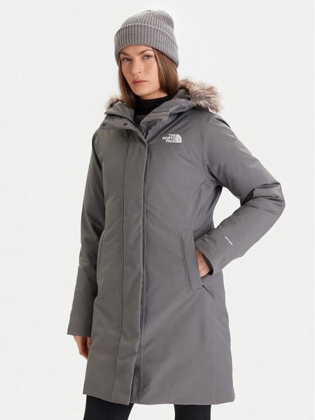 The North Face Parka Arctic NF0A84J2 Szary Regular Fit. Szare kurtki damskie The North Face, m, bez wzorów, z syntetyku, bez kaptura. Za 1,899.00 zł.
