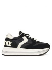 Voile Blanche Sneakersy Merry Sport. 2018825-06 Czarny. Czarne obuwie sportowe damskie Voile Blanche, bez wzorów, ze skóry. Za 859.99 zł.