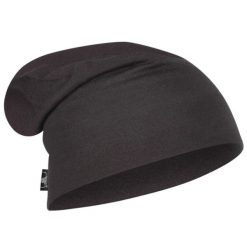 Czapka dla dorosłych Buff Merino Heavyweight Beanie. Czarne czapki i kapelusze męskie Buff, bez wzorów, z materiału, sportowe. Za 119.99 zł.