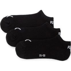 Zestaw 3 par niskich skarpet unisex PUMA - 261080001 Black 200. Skarpety damskie marki Puma. Za 39.00 zł.
