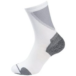 Skarpetki do biegania Odlo CERAMICOOL RUN. Białe skarpety damskie Odlo, bez wzorów. Za 82.00 zł.