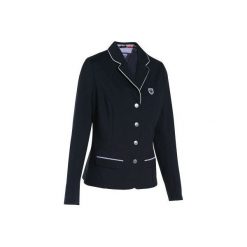 Marynarka COMP100 granatowa. Niebieskie żakiety damskie FOUGANZA. Za 169.99 zł.