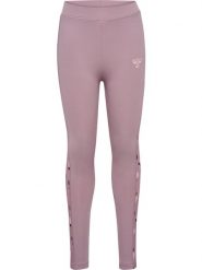 Legginsy dziewczęce Hummel Aop. Niebieskie legginsy dla dziewczynek Hummel, bez wzorów, z jersey. Za 160.50 zł.