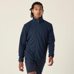 Męska bluza polarowa Arising z zamkiem błyskawicznym. Niebieskie bluzy męskie Dare 2b, m, bez wzorów, z materiału, bez kaptura. Za 349.99 zł.