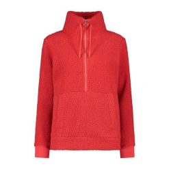 Bluza damska turystyczna CMP 32P3806. Czerwone bluzy sportowe damskie CMP, m, bez wzorów, bez kaptura, trekkingowe. Za 306.50 zł.