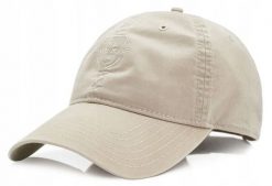 Letnia Czapka z Daszkiem (Bejsbolówka) - Pako Jeans - Jasny Beż. Brązowe czapki i kapelusze męskie Pako Jeans, na lato, bez wzorów, z bawełny. Za 75.00 zł.