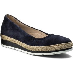 Espadryle GABOR - 82.400.66 River. Niebieskie espadryle damskie Gabor, z materiału. W wyprzedaży za 299.00 zł.