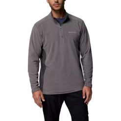 Bluza polarowa COLUMBIA KLAMATH RANGE II HALF ZIP Szary. Szare bluzy męskie Columbia, s, bez wzorów, z polaru, bez kaptura. Za 108.99 zł.