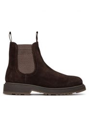 Gant Sztyblety 33653477 Brązowy ciemny. Brązowe botki męskie GANT, bez wzorów, ze skóry, bez zapięcia. Za 799.99 zł.