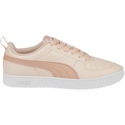 Buty Puma Rickie Island 387607 05 różowe. Czerwone obuwie sportowe damskie bez wzorów, z gumy. Za 313.53 zł.