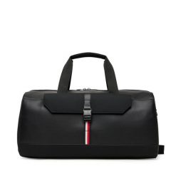 Torba Tommy Hilfiger. Czarne torby sportowe męskie Tommy Hilfiger, bez wzorów, małe. Za 519.99 zł.