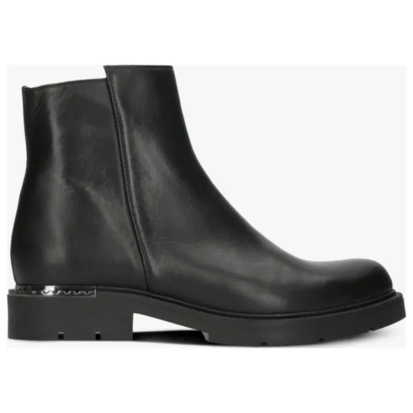 Symbiosis Botki Pretty Simple buty damskie, czarny, rozmiar 7. Czarne botki damskie Symbiosis, ze skóry, klasyczne, bez obcasa, bez zapięcia. W wyprzedaży za 359.99 zł.