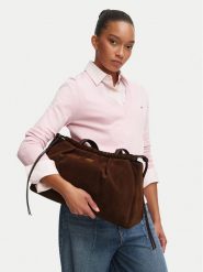 Tommy Hilfiger Torebka AW0AW19013. Torebki do ręki damskie Tommy Hilfiger, bez wzorów, bez dodatków. Za 1,099.00 zł.