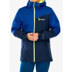 Kurtka narciarska męska Columbia Iceberg Point II Jacket. Niebieskie kurtki snowboardowe męskie Columbia, m, bez wzorów, bez kaptura, narciarskie. Za 769.40 zł.