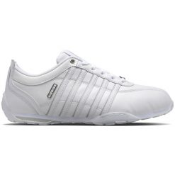 Trenerzy K-Swiss Arvee 1.5. Białe buty sportowe męskie K-SWISS, z materiału, bez zapięcia. Za 279.00 zł.