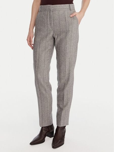 MAX&Co. Spodnie materiałowe Svenzia 2526136094200 Szary Slim Fit. Szare spodnie materiałowe damskie MAX&Co., bez wzorów, z materiału. Za 829.99 zł.