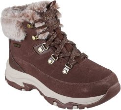 Buty trekkingowe damskie Skechers Skechers damskie buty zimowe wodoodporne TREGO-SNOW WORRIES 167882 CHOC 36,5. Białe trekkingi damskie Skechers, na zimę. Za 449.99 zł.
