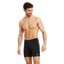 Jammer Zoggs Cottesloe Mid. Czarne kąpielówki męskie ZOGGS, m, bez wzorów, do pływania. Za 226.50 zł.