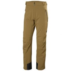 Spodnie narciarskie Helly Hansen Alpha Lifaloft. Brązowe spodnie sportowe męskie Helly Hansen, na zimę, m, bez wzorów, narciarskie. Za 1,400.50 zł.
